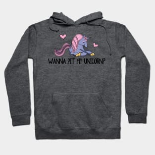 Wanna Pet My Unicorn? Hoodie